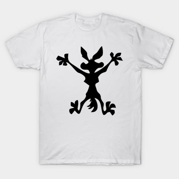 cartoon stuck in the wall T-Shirt by yinon-h